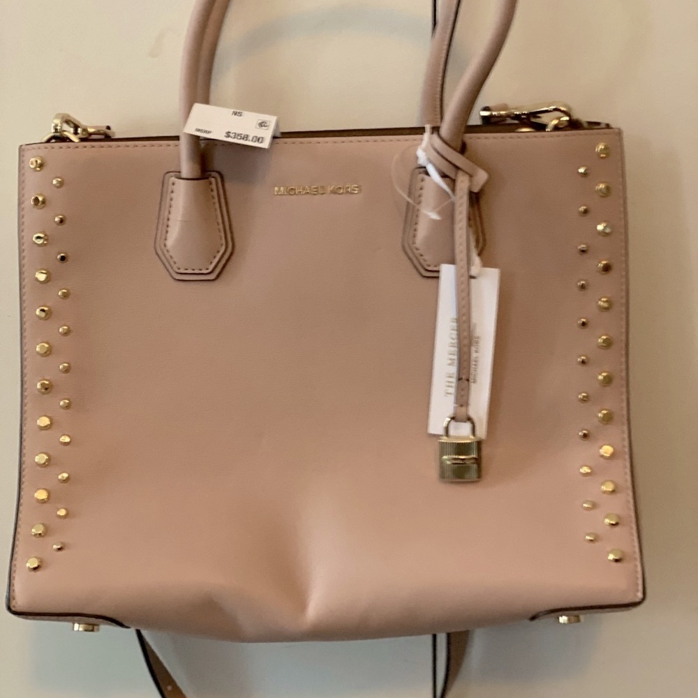 Blush colored pink Crossbody handbag